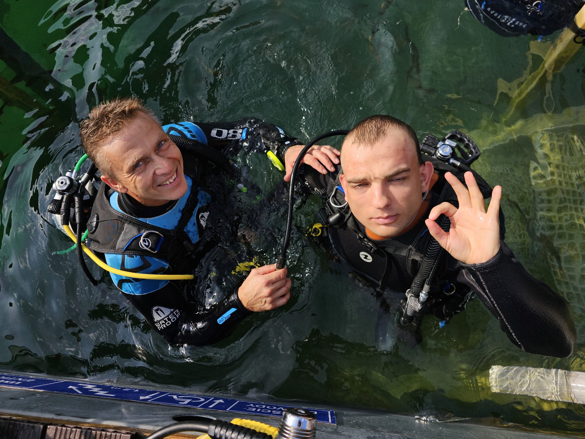 Diving course for people with disabilities (photo: K. Trawiński)
