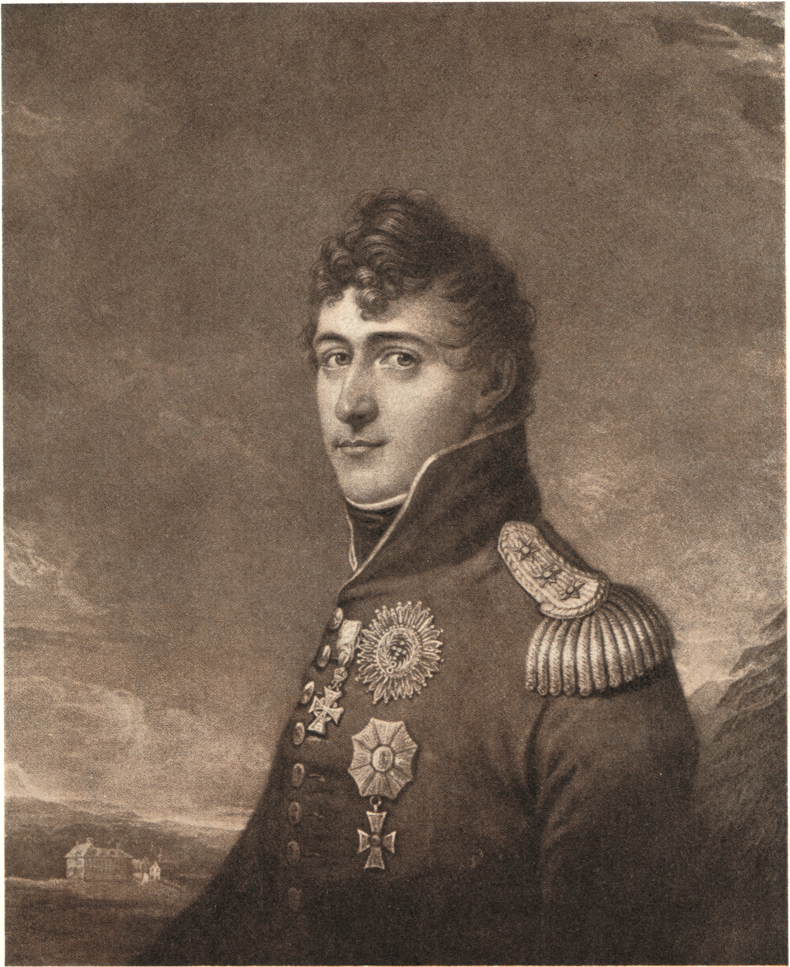 Książę Chrystian Fryderyk w 1814 roku