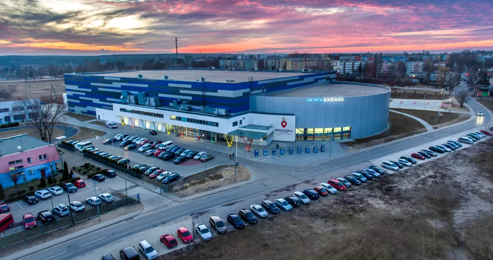 Arena Lodowa w Tomaszowie Mazowieckim (źródło: kochamtomaszow.pl)